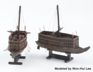 画像7: トリファクトリー[MU-03]1/350 16世紀 日本水軍 関船(2隻入) (7)