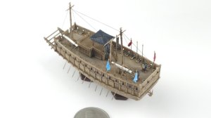 画像2: トリファクトリー[MU-04]1/350 16世紀 朝鮮水軍 戦艦パノクソン (2)