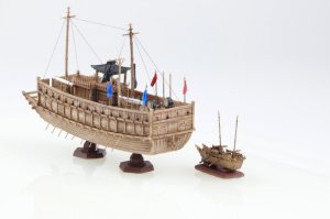 画像8: トリファクトリー[MU-04]1/350 16世紀 朝鮮水軍 戦艦パノクソン (8)