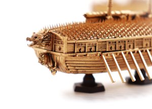 画像20: トリファクトリー[MU-06]1/350 16世紀 朝鮮水軍 亀甲船 タイプC(初回限定特典付) (20)