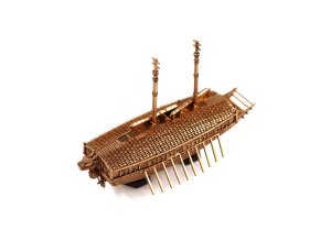 画像25: トリファクトリー[MU-06]1/350 16世紀 朝鮮水軍 亀甲船 タイプC(初回限定特典付) (25)