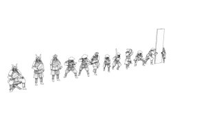 画像3: トリファクトリー[MU-08]1/350 16世紀 日本水軍フィギュアセット(200体+入) (3)