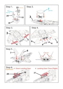 画像6: トリファクトリー[TF-A01]1/144 現用 韓国空軍 KF-21ボラメ 試作3号機 (6)