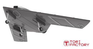 画像12: トリファクトリー[TF-A02]1/144 現用 韓国空軍 KAORI-X ステルス無人戦闘機 (12)