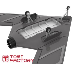 画像18: トリファクトリー[TF-A02]1/144 現用 韓国空軍 KAORI-X ステルス無人戦闘機 (18)