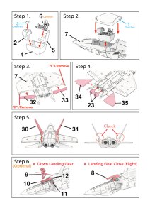 画像4: トリファクトリー[TF-A06]1/144 現用 韓国海軍 KF-21Nボラメ 艦上戦闘機 (4)
