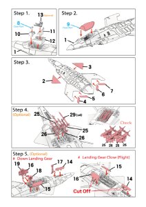 画像4: トリファクトリー[TF-A07]1/144 現用 アメリカ NASA X-36 無人機動研究機 (4)