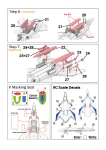 画像5: トリファクトリー[TF-A07]1/144 現用 アメリカ NASA X-36 無人機動研究機 (5)