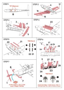 画像4: トリファクトリー[TF-A09]1/72 現用 韓国空軍 KA-1雄飛(ウンピ) 武装航空管制機 (4)