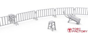画像5: トリファクトリー[TF-B12]1/72 現用 航空ショー フェンスセット (5)