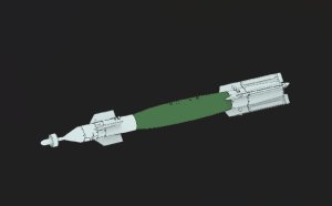 画像8: トリファクトリー[TF-B34]1/18 現用 アメリカ GBU-12レーザー誘導爆弾 w/アクリルスタンド (8)