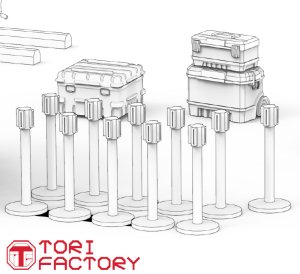 画像6: トリファクトリー[TF-B05]1/72 現用 航空ショー アクセサリーセット (6)