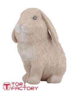 画像4: トリファクトリー[ZA-16C]1/12 ジオラマアクセサリー ウサギセット(5点) (4)