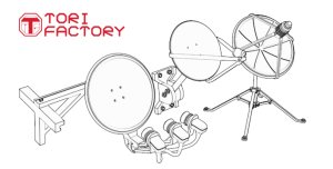 画像11: トリファクトリー[ZA-012B]1/24 衛星放送受信アンテナ　3個入 (11)