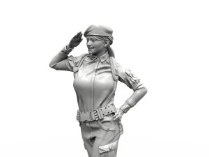 画像14: トリファクトリー[MF-01]1/35   現用  台湾陸軍女性兵士2体セット (14)