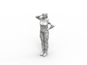 画像6: トリファクトリー[MF-01]1/35   現用  台湾陸軍女性兵士2体セット (6)