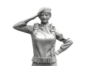 画像5: トリファクトリー[MF-01]1/35   現用  台湾陸軍女性兵士2体セット (5)