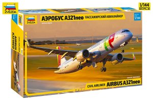 画像1: ズベズダ[ZV7043]1/144 エアバス A321neo (1)