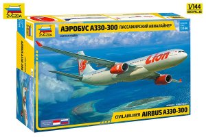 画像1: ズベズダ[ZV7044]1/144 エアバスA330-300 (1)