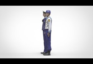 画像8: トリファクトリー[FS-09]1/72 WWII ドイツ海軍戦艦乗員セット「整列」10体入 (8)