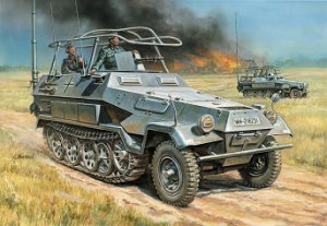 画像1: ズベズダ[ZV3604] 1/35 Ｓｄ.ｋｆｚ251/3　Ａｕｓｆ.Ｂ　無線指揮 (1)