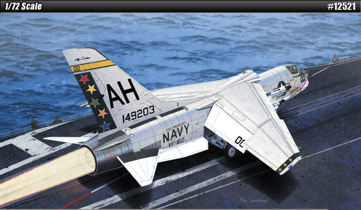 アカデミー[AM12521]1/72 F-8E クルセイダー 