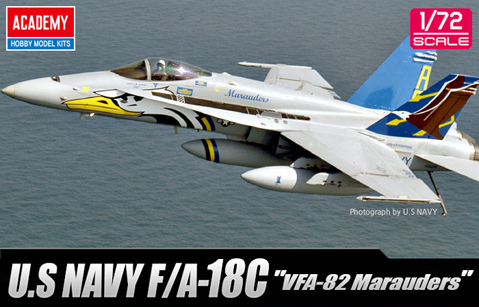 アカデミー[AM12534] 1/72 1/72 F/A-18C ”VFA-82 マローダーズ Models Web Shop