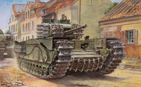 Afv Club Fv 1 35 チャーチル歩兵戦車mk Iv 鋳造砲塔型 M S Models Web Shop