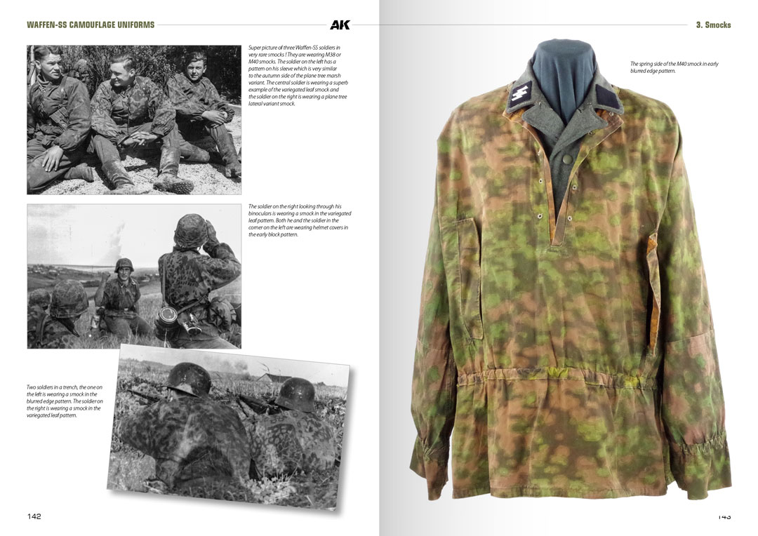 AKインタラクティブ[AK130008]書籍・Waffen-SS 武装親衛隊の迷彩服