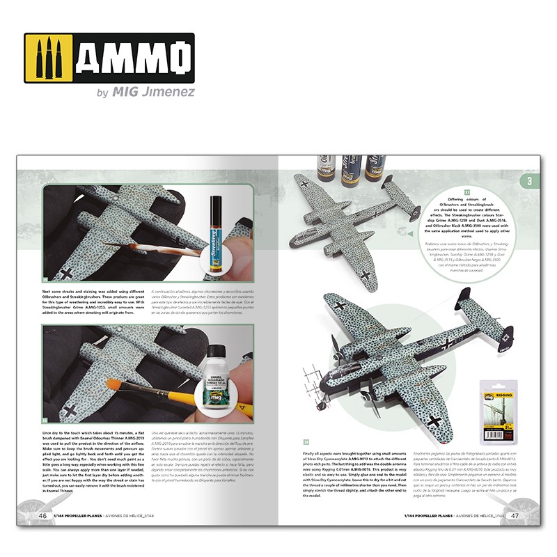 Ammo書籍 Amig6144 1 144スケール レシプロ飛行機 Vol 1 M S Models Web Shop