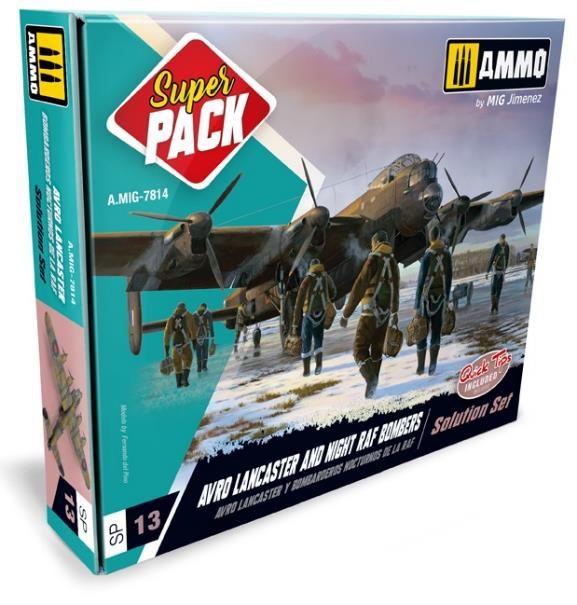AMMO[AMIG7814]スーパーパック：アブロ ランカスター 等RAF夜間爆撃機 ソリューション セット