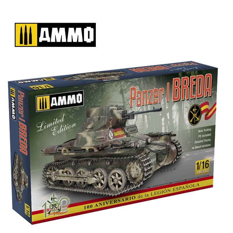AMMO[AMIG8503]1/16 1号戦車 ブレダ スペイン内戦