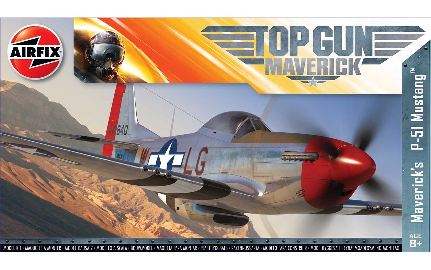airfix TOPGUN トップガン・マーヴェリック P-51 オマケ付き