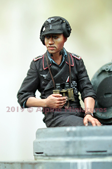 Alpine Miniatures[AM35265]1/35 WWII 独 ドイツ陸軍 夏場の戦車兵