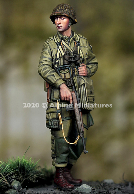 Alpine Miniatures[AM35275]1/35 WWII 米 第101空挺師団 士官