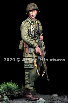 Alpine Miniatures[AM35275]1/35 WWII 米 第101空挺師団 士官
