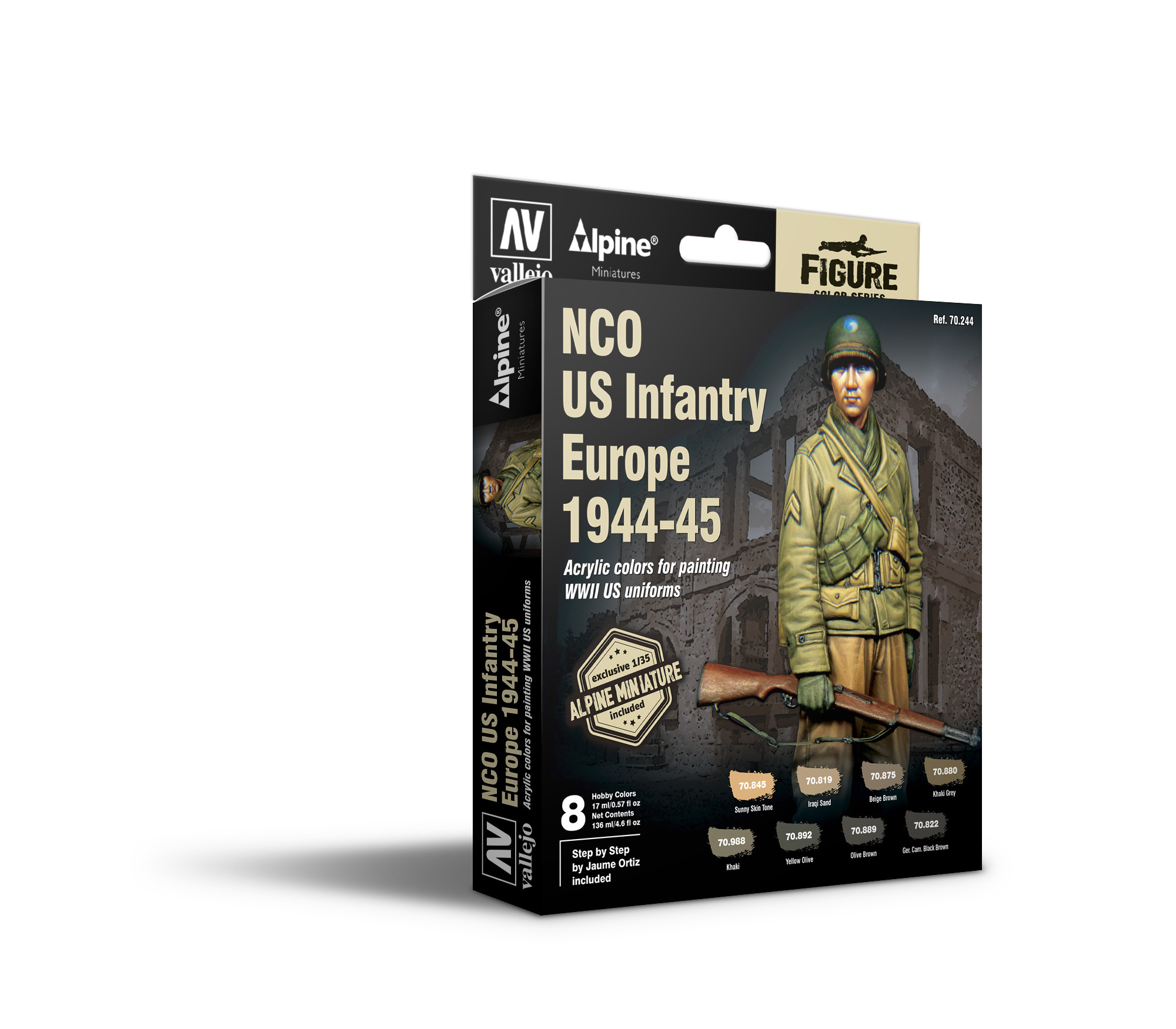 Alpine Miniatures[AM70244]フィギュアカラーシリーズ 1/35 WWII