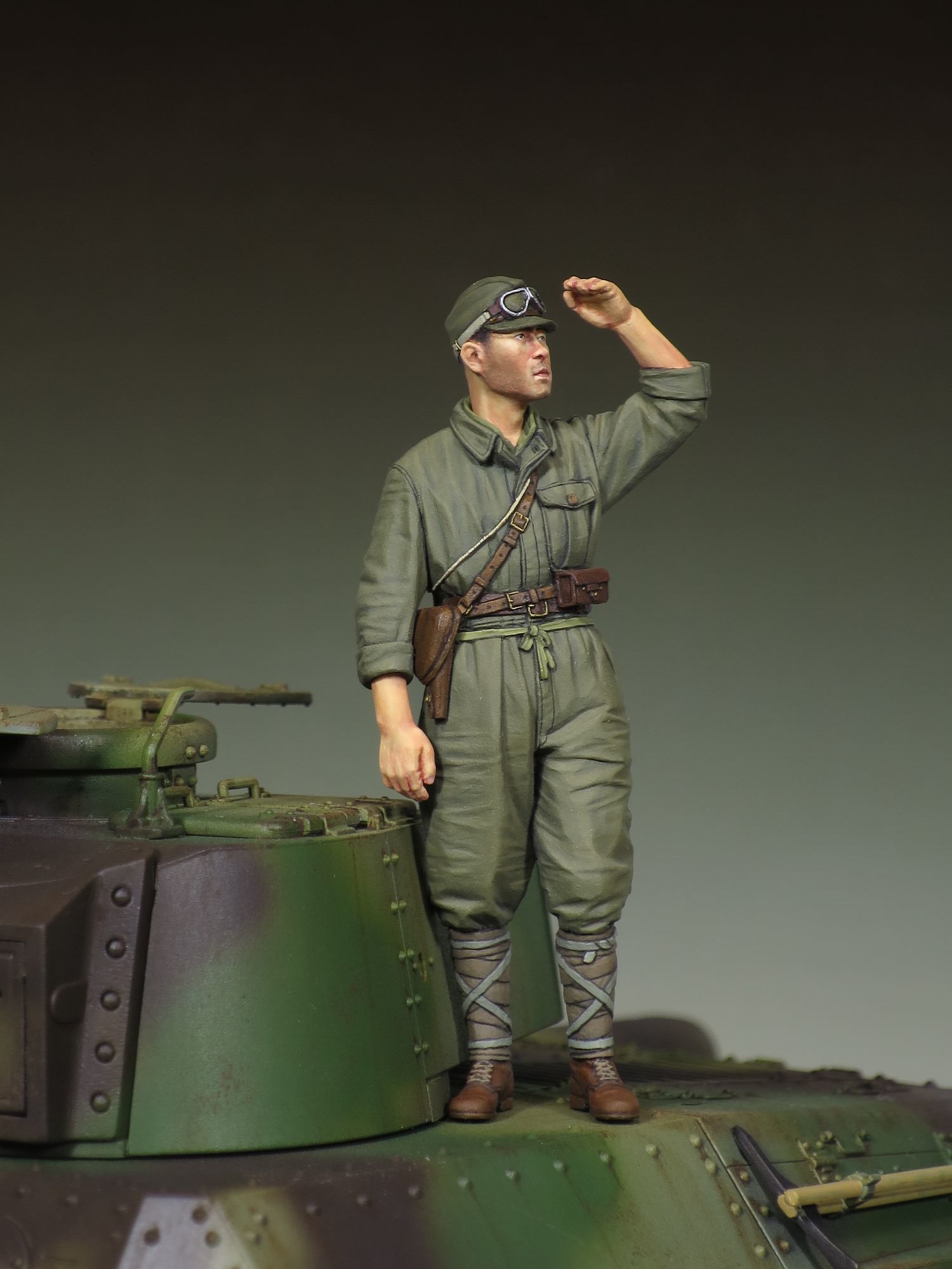 Alpine Miniatures[MS01]1/35 WWII 日本帝国陸軍 戦車長