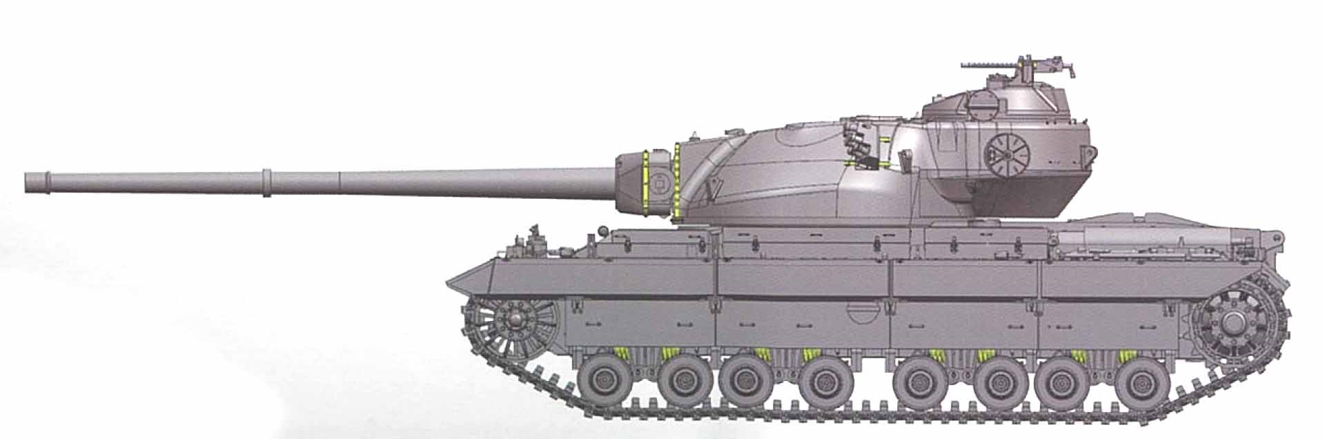 アミュージングホビー[AMH35A006]1/35 イギリス重戦車 FV214 コン ...
