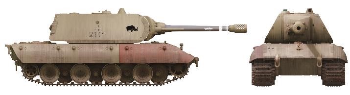 アミュージングホビー[AMH35A046]1/35 ドイツ E-100 超重戦車(マウス
