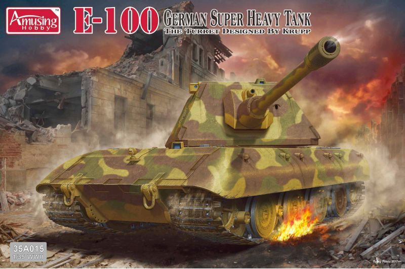 アミュージングホビー[AMH35A015]1/35 ドイツ E-100超重戦車(クルップ