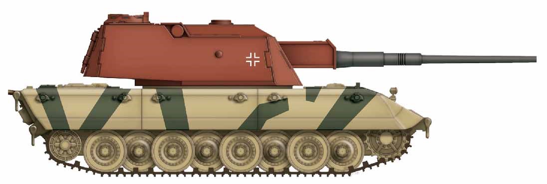 アミュージングホビー[AMH35A016]1/35 ドイツ E-100対空戦車 (8.8cm連装式対空砲搭載) - M.S Models Web  Shop