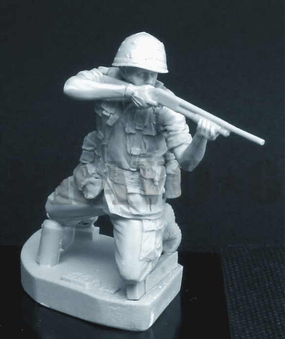 Bravo6[B6-35059]1/35 米 歩兵ベトナム(10) ショットガンを撃つ歩兵 