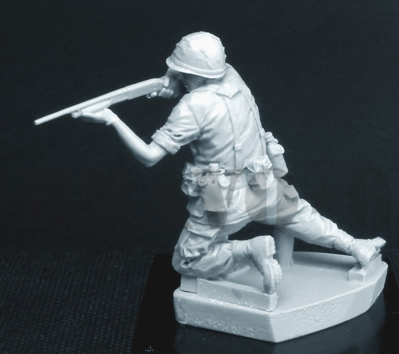 Bravo6[B6-35059]1/35 米 歩兵ベトナム(10) ショットガンを撃つ歩兵 