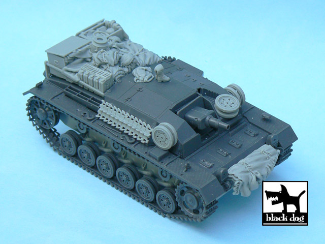 BLACK DOG[T48030]1/48 WWII独 III号突撃砲B型 車載品セット(タミヤ32507用) Models Web  Shop