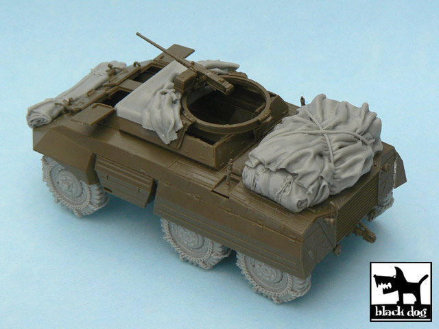 BLACK DOG[T48041]1/48 WWII米 M20 高速装甲車 車載品セット(タミヤ32556用) Models Web  Shop
