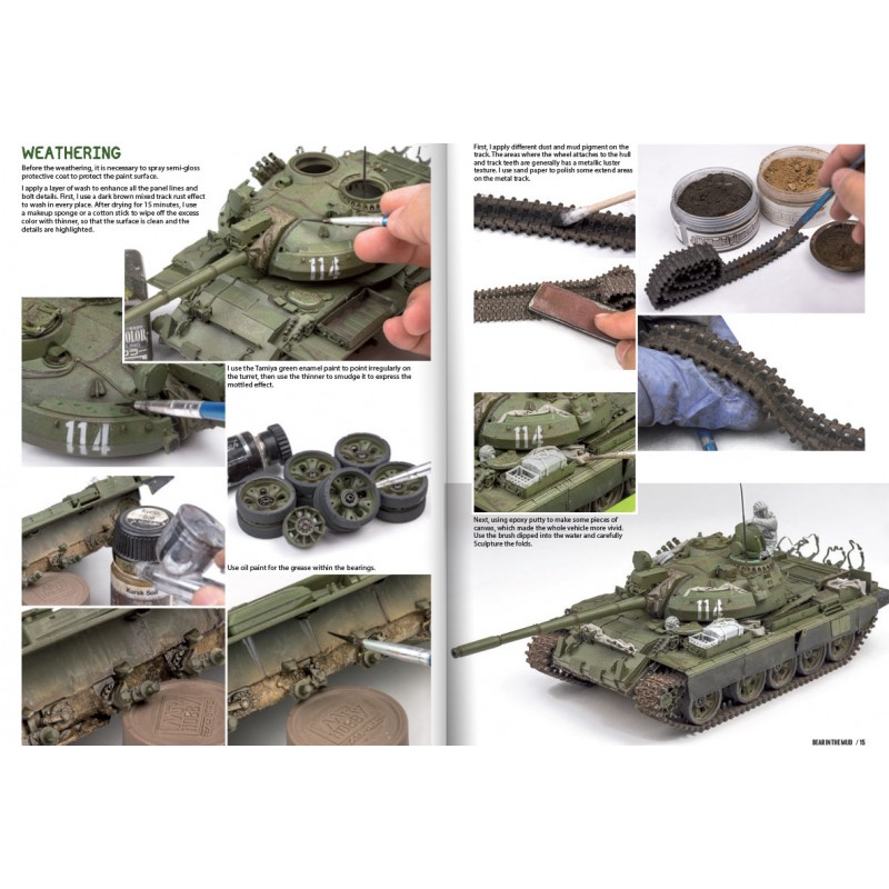 As1008 Mud 書籍 泥濘の熊 東ヨーロッパのロシア連邦軍をモデリングする M S Models Web Shop