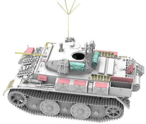 ボーダーモデル[BT018]初回特典付　1/35 ドイツ II号戦車 L型 ルクス 後期型