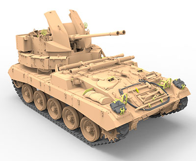 ブロンコ[CB35148] 1/35 米・M19A1対空自走砲・朝鮮戦争