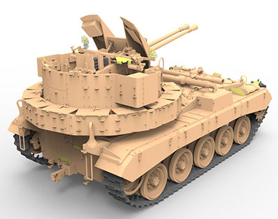 ブロンコ[CB35148] 1/35 米・M19A1対空自走砲・朝鮮戦争 - M.S Models